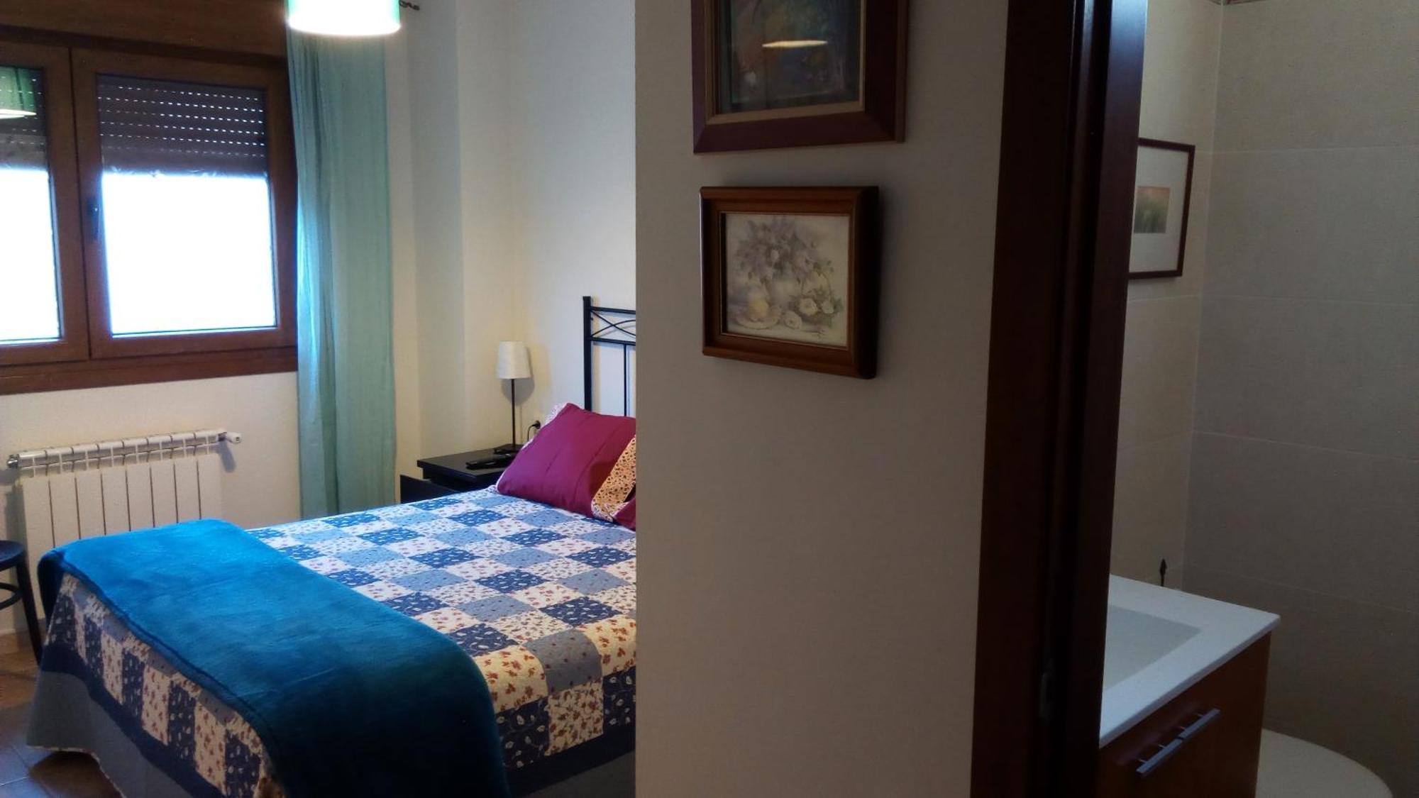 Rooms Peregrinos B Casa Alicia Rosal Bagian luar foto